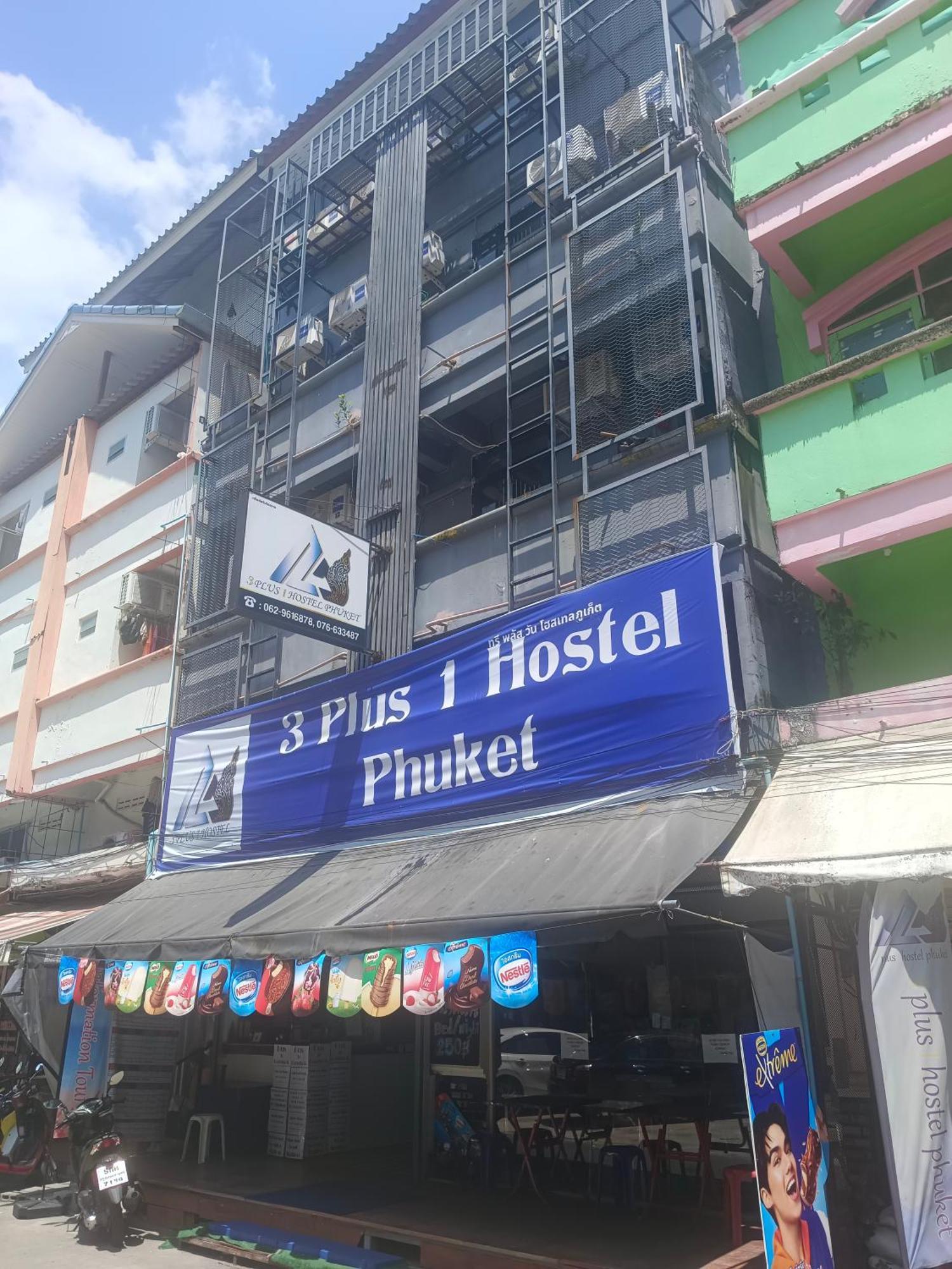 3Plus1 Hostel Patong Bagian luar foto